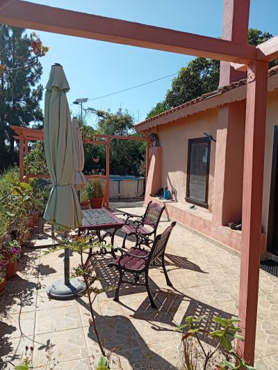 P-191 Ferienhaus auf der Finca La Palma Terrasse