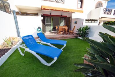 G-153 Ferienhaus in Agaete Sonnenterrasse mit Gartenm&ouml;beln