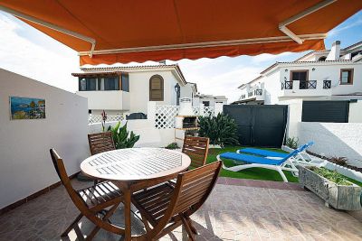 G-153 Ferienhaus in Agaete Sonnenterrasse mit Gartenm&ouml;beln