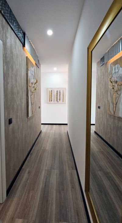 F-217 Ferienhaus in Lajares Flurbereich mit grossem Spiegel