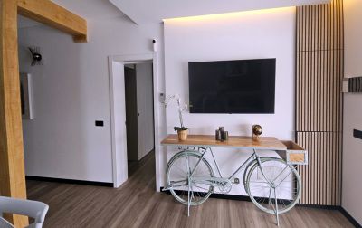 F-217 Ferienhaus in Lajares SAT TV an der Wand montiert.