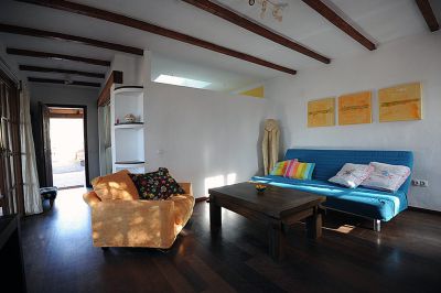 F-136 Wohnraum individuelles Ferienhaus Fuerteventura