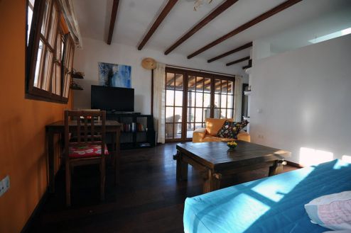 F-136 Wohnraum individuelles Ferienhaus Fuerteventura