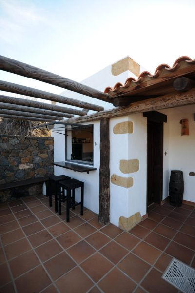 F-136 Terrassenbereich individuelles Ferienhaus Fuerteventura