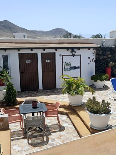 F-216 Ferienhaus mit Pool Fuerteventura Sitzecke 