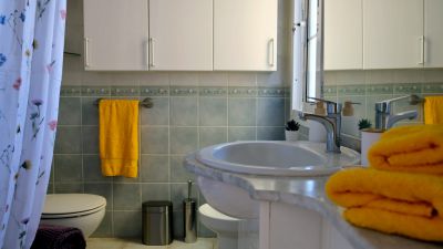 TFS-118 Ferienwohnung Teneriffa Blick ins Bad