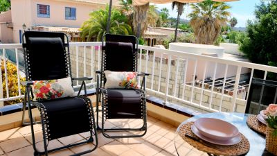 TFS-118 Penthouse Ferienwohnung Teneriffa Terrassenmöbel