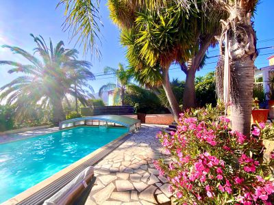 Ferienhaus im Aridantal - La Palma - Beheizter Pool