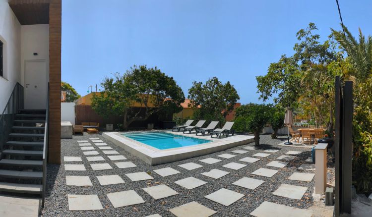GO-031 Modernes Ferienhaus mit Pool Valle Gran Rey La Gomera