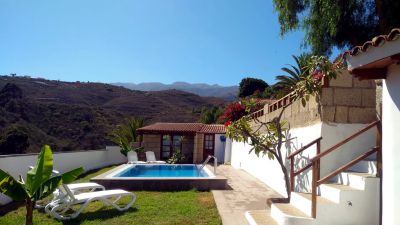 TFS - 189 Ferienhaus in Arico Nuevo Teneriffa mit Pool und Garten