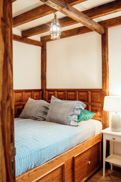 Ferienhaus Teneriffa Nord - Schlafzimmer 1 mit Doppelbett