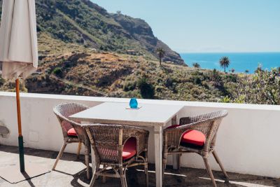 Teneriffa Ferienhaus TFN - 101 Ferienhaus B - Terrasse mit Meerblick