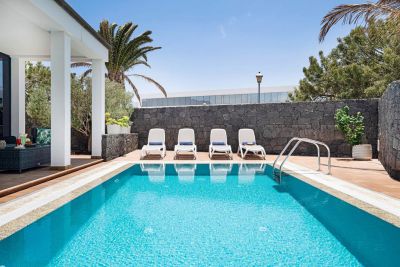 L-028 Ferienhaus Lanzarote mit beheiztem privatem Pool