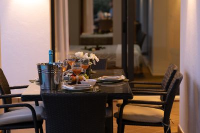 L-028 Ferienhaus Lanzarote mit großem Essbereich im Aussenbereich