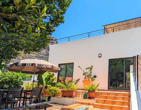 GO-040 Ferienwohnung mit herrlichem Panoramablick La Gomera Valle Gran Rey