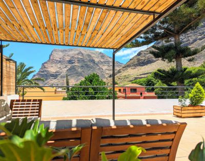 GO-040 Ferienwohnung mit privater Dachterrasse La Gomera Valle Gran Rey