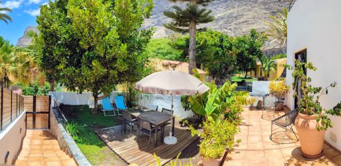 GO-040 Ferienwohnung mit herrlichem Garten La Gomera Valle Gran Rey