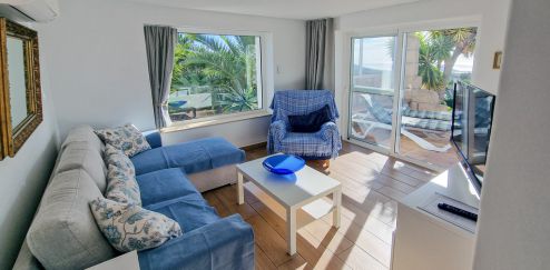 Teneriffa Ferienhaus TFS-159 Wohnzimmer mit TV