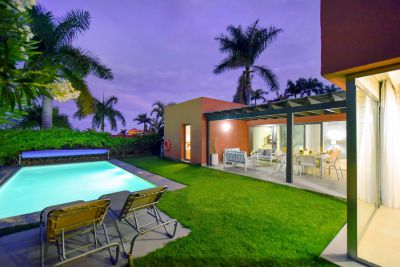 Villa Gran Canaria G-450 Blick auf den Pool