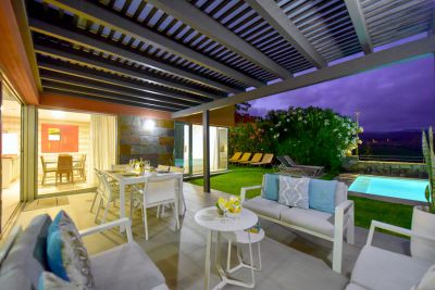 Villa Gran Canaria G-450 &uuml;berdachte Terrasse