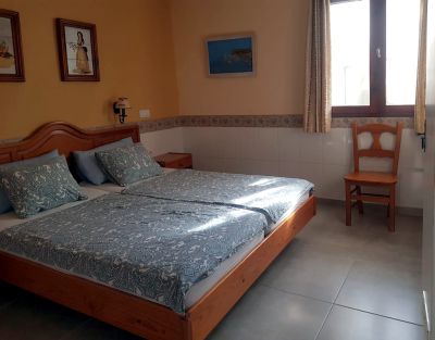 Ferienhaus G-045 Puerto Rico Schlafzimmer mit Doppelbett