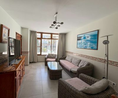 Wohnzimmer Ferienhaus Puerto Rico