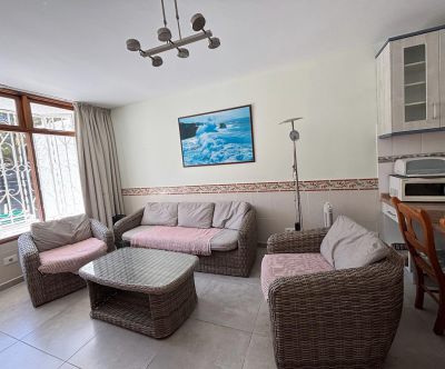 Wohnzimmer Ferienhaus Puerto Rico