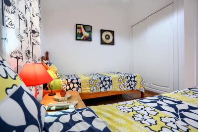 Ferienhaus Fuerteventura Schlafzimmer 3 mit Einzelbetten F-225