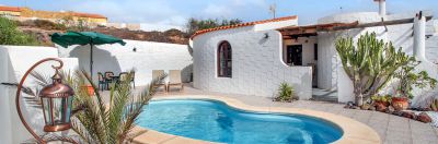 Ferienhaus Fuerteventura F-232 Terrasse mit privatem Pool 