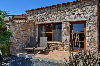 Fuerteventura Ferienwohnung La Pared F-143 Terrasse mit Sonnenliegen