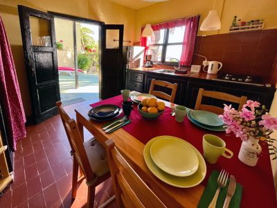 Ferienwohnung P-174 La Punta K&uuml;che mit Essplatz