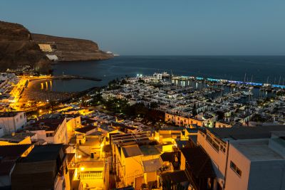 Blick auf Puerto Mogan