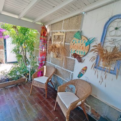 Teneriffa Ferienhaus TFS-128 - Terrasse mit Sitzplatz