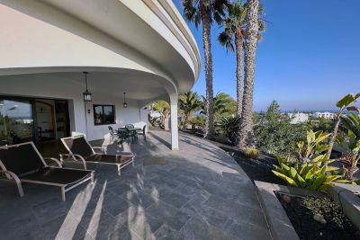 Lanzarote Villa Terrassenansicht L-171