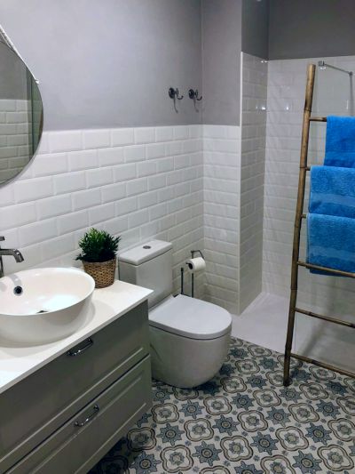 TFN - 072 Ferienwohnung Puerto de la Cruz - Bad mit ebenerdiger Dusche