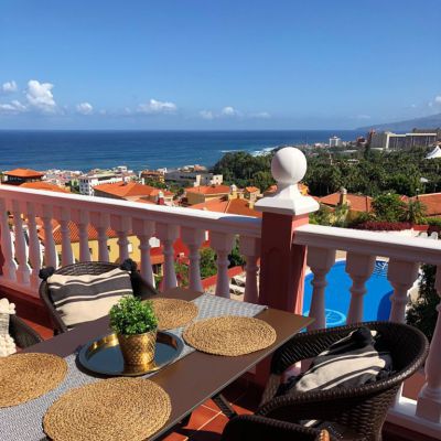 Ferienwohnung mit Meerblick in Puerto de la Cruz