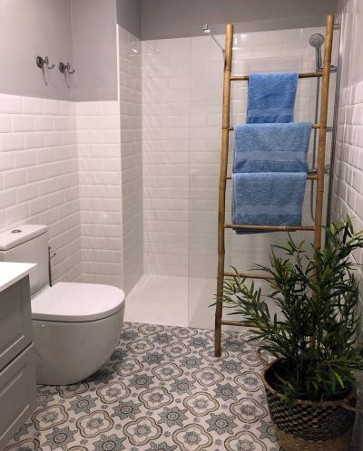 TFN - 072 Ferienwohnung Puerto de la Cruz - Bad mit ebenerdiger Dusche