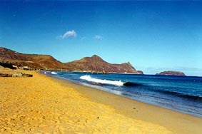 Der Strand von Porto Santo